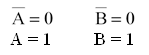           
A = 1         B = 1
